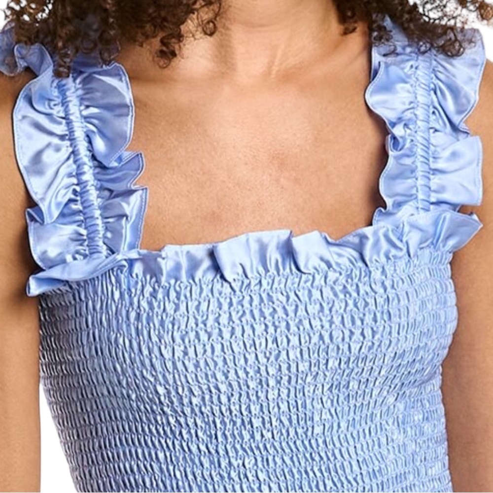 Amanda Uprichard Adelene Silk Top SZ S - Picture 2 of 5